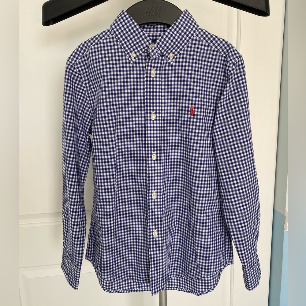 Ralph Lauren Boys Long Sleeve Shirt 7 Years Old